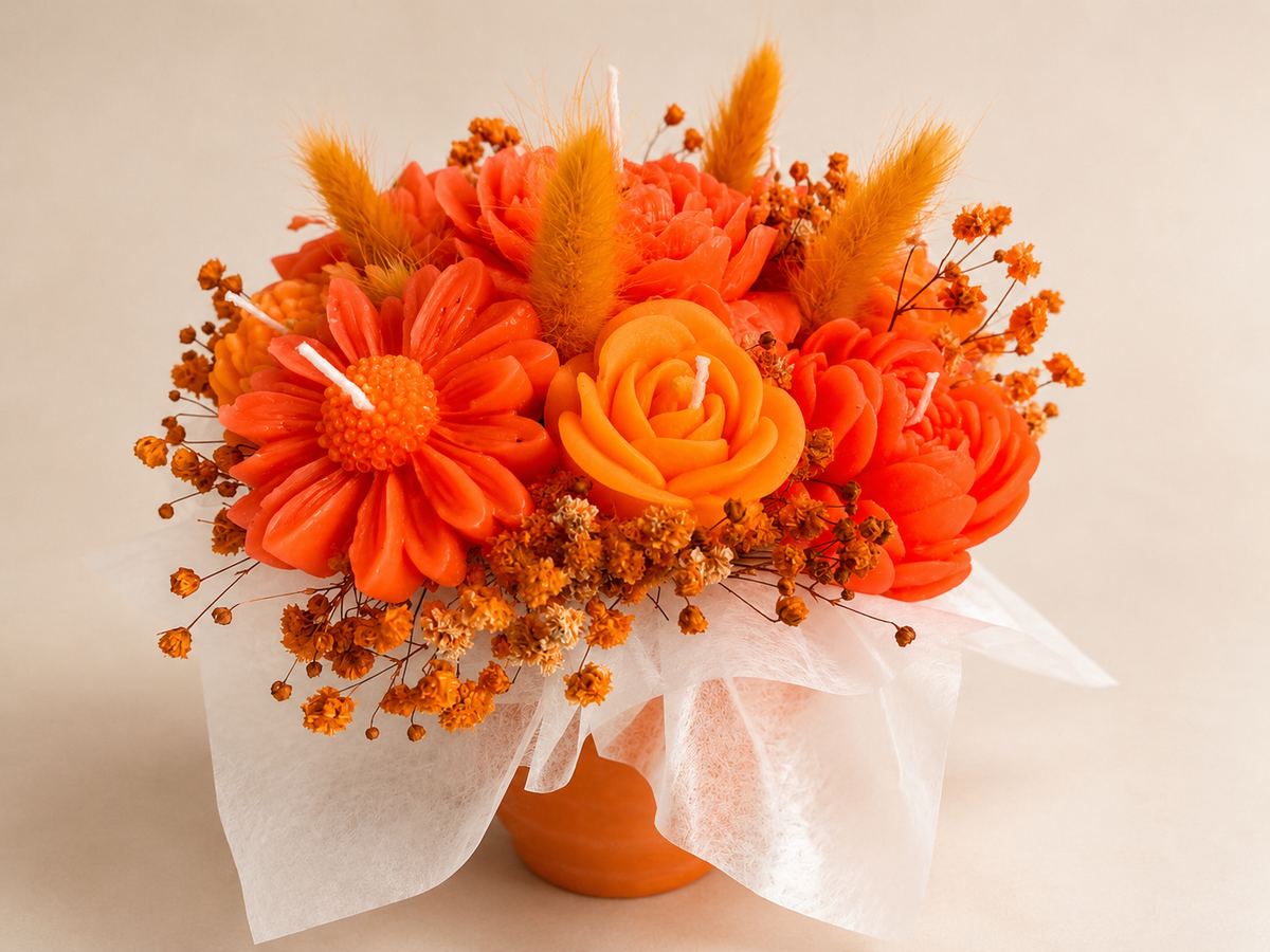 Bouquet ton oranger