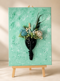 Tableau vert turquoise